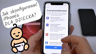 📱 iPhone DLA DZIECKA 🤱 jak skonfigurować [upl. by Dahcir778]