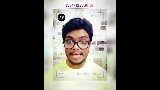 Cuban Revolution 🇨🇺cubanrevolution cuba cheguevara upsc history worldhistory ias shorts [upl. by Ahsekad852]