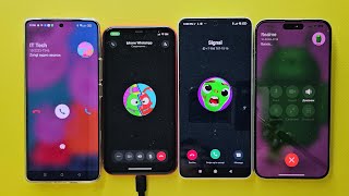 WhatsAppZangi Incoming Call Realme 11 ProIPhone 11Poco X6IPhone 15 Pro Max [upl. by Englis]