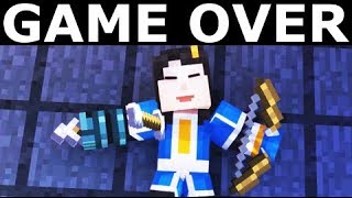 All Game Over Scenes  Minecraft Story Mode Season 2 Episode 2 Giant Consequences [upl. by Larkins]