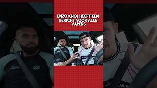 Enzoknol heeft een bericht voor alle vapers enzoknol vapelife nederlands enzoknol knolpower [upl. by Ayenat]