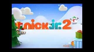 Nick Jr 2 UK  Christmas Continuity 22122013 [upl. by Ayahsal]