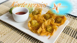 26 gefrituurde wonton met gehakt korte versie [upl. by Traweek]