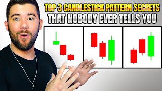 3 Candlestick Pattern Secrets That Can Make You A Profitable Trader [upl. by Lectra]