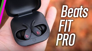 Beats Fit Pro Review for Sports  vs AirPods Pro and Beats Studio Buds [upl. by Hainahpez]