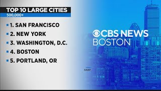 Boston Ranked Among The Most Livable Cities In America [upl. by Anyr610]