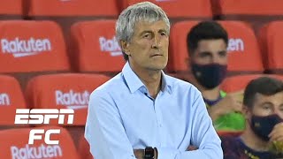 Barcelona 22 Atletico Lionel Messi reaches 700 but Quique Setien looks out of his depth  ESPN FC [upl. by Siramay320]