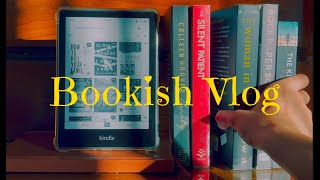 Bookish Vlog 🌼  Storytel audiobooks  Reading on iPad  Favourite Thrillers  Kindle Paperwhite 🦋 [upl. by Amil]