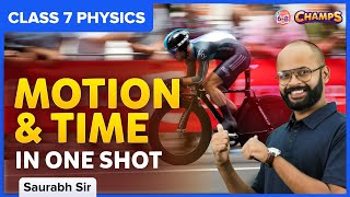 Motion and Time in One Shot  Class 7 Chapter 9  Motion and Time  Science  BYJUS [upl. by Nirek828]