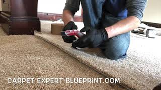 How To Carpet Seam Step By Step [upl. by Anal]