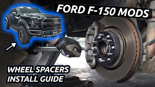 Ford F150 Wheel Spacer Installation What You Need to Know  BONOSS Ford F150 OffRoad Mods [upl. by Gabbi]