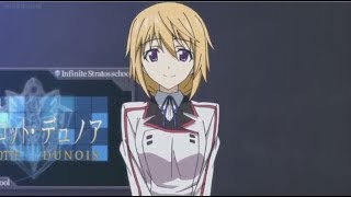 Infinite Stratos Charlotte Dunois Boy VS Girl Uniform English Dub [upl. by Edna]