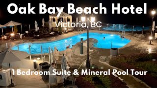 Oak Bay Beach Hotel 1 Bedroom Suite Mineral Pools  November Getaway [upl. by Sadnalor11]