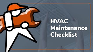 HVAC Maintenance Checklist [upl. by Nakre]