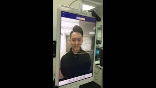 Mobile Attendance  Face Recognition  Tablet Version [upl. by Dlorej]