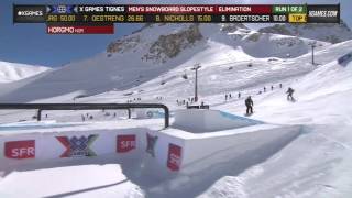 Horgmo qualifies for Slope finals in First  Winter X Games [upl. by Annairba]