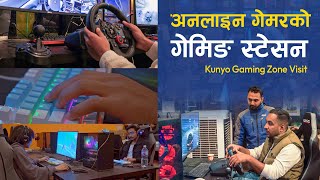 Heaven For Gamers  Kunyo Gaming Zone Visit  अनलाइन गेमरको गेमिङ स्टेसन [upl. by Atnim3]