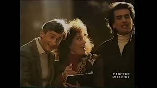 1989  Toto Cutugno Sigla Piacere RaiUno HD [upl. by Lehcyar]