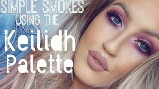 KeilidhMua  Simple Smokes using Keilidh Palette [upl. by Zemaj]