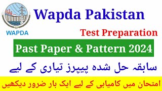 Wapda Past Papers For Job Test  Wapda Test Preparation  Wapda Past Papers  Wapda Jobs 2024 [upl. by Iridissa803]