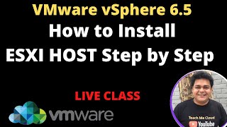 How to Install ESXI HOST step by step guide  VMware vSphere esxi host installation [upl. by Idram]