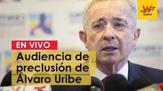 Audiencia de preclusión de Álvaro Uribe [upl. by Fina]