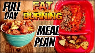 ULTIMATE FAT BURNING MEAL PLAN FULL DAY of EATING for WEIGHT LOSS [upl. by Okoyik500]