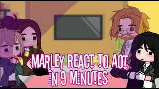 Marley React To AOT in 9 minutesAOT [upl. by Ankney455]