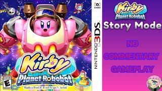 Kirby Planet Robobot  Gameplay 3DS [upl. by Annaigroeg]