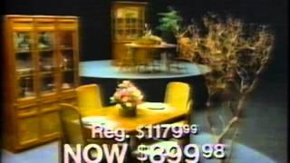 1987  Ad for Wickes Furniture [upl. by Eatnad839]