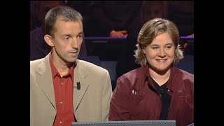 Qui veut gagner des millions  Stéphanie et Sébastien 29112005 [upl. by Yrrem147]