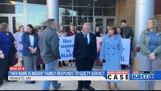 Family of Madeline Kingsbury responds to guilty verdict for Adam Fravel [upl. by Quintie]