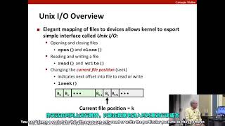 CMU 1521315513 CSAPP 深入理解计算机系统 Lecture 16 System Level IO 中英字幕 [upl. by Danziger787]