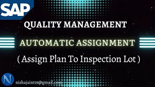 SAP QM  Automatic Specification Assignment for Inspection Type  MM01  SAP Quality Management [upl. by Sura]