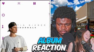 IS THIS JUSTIN’S BEST ALBUM  Justin Bieber  Journals  FULL ALBUM REACTION [upl. by Nonad]