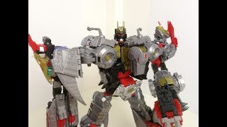 Transformers Power of the Primes  Volcanicus Combiner Review [upl. by Frasco]