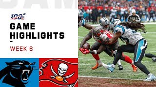 Panthers vs Buccaneers Week 6 Highlights  NFL 2019 [upl. by Iret]