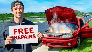 Fixing Strangers Broke down Cars For Free [upl. by Salomi658]