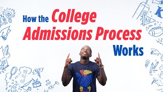 How the college admissions process works [upl. by Megen]