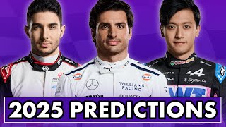 Predicting the 2025 F1 grid [upl. by Airbmak407]