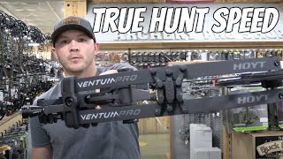 Hoyt Ventum Pro 33  True Hunting Speed vs IBO [upl. by Christoph]