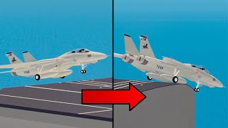 Who Can Land on the AIRCRAFT CARRIER in PTFS  Challenge [upl. by Llerreg326]