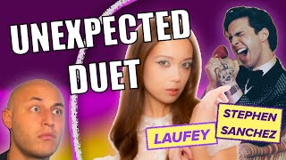 Unexpected duet Reacting to NO ONE KNOWS by STEPHEN SANCHEZ amp LAUFEY [upl. by Annair813]