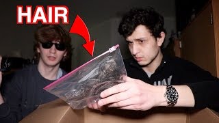 We bought the CREEPIEST mystery box Dark Web [upl. by Rehpinej567]