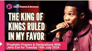 NSPPD Live Tuesday 16th July 2024  Jerry Eze Prophetic Prayers and Declarations  Watch Now [upl. by Yenroc]