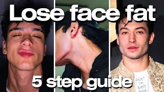 How to Lose Face Fat Fast no bs guide [upl. by Avle]