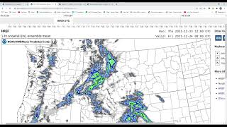 NWS Missoula  Snow Squall Update  Thursday December 23 [upl. by Nais937]