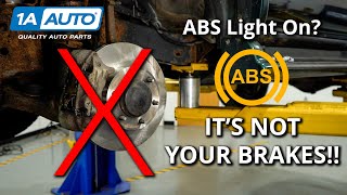 ABS Light on In Your Car or Truck Is it Bad Brakes or Can it Be the Wheel Bearings Fault [upl. by Elie381]