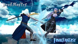 Vergil vs Sephiroth  Final Fantasy X Devil May Cry  Capcom X Square Enix [upl. by Yramesor939]