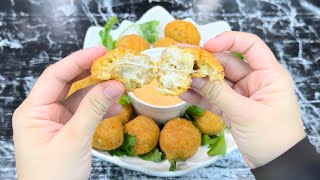 Ces croquettes de pommes de terre sont tout simplement irrésistibles 🥔👩🏻‍🍳 [upl. by Pappas264]